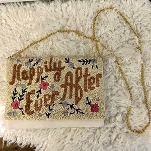 Brand New Happily Ever After Beaded Clutch